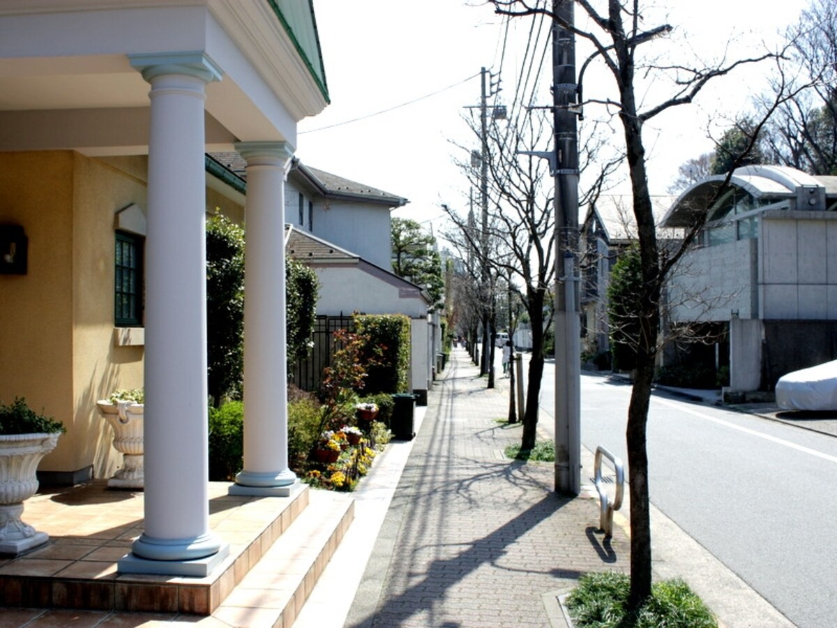 「駒場3丁目」の閑静な街並み