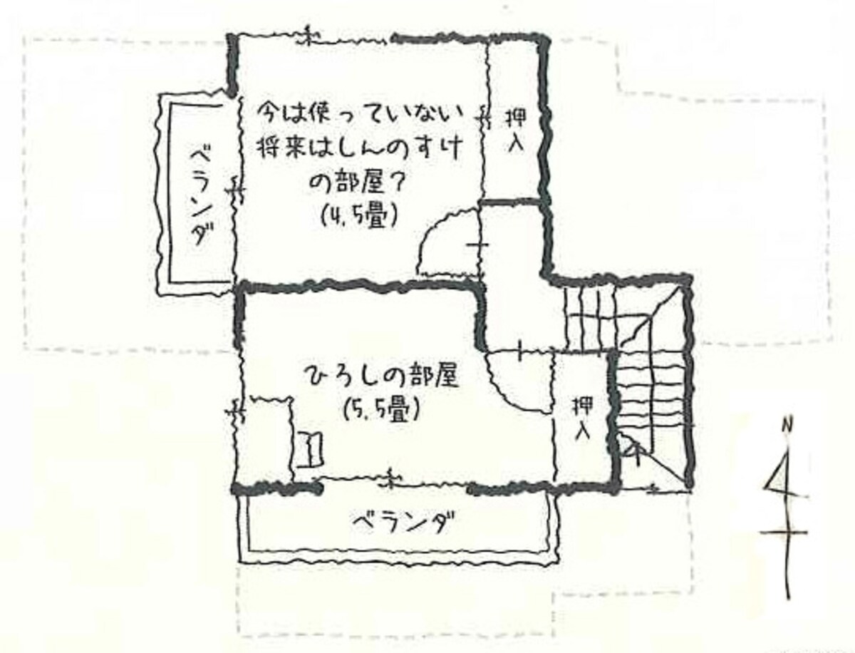 2階平面図