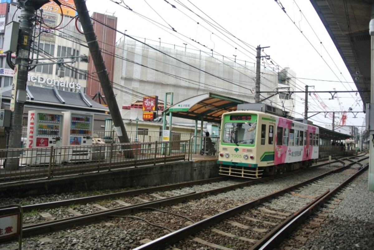 都電荒川線の「王子」駅