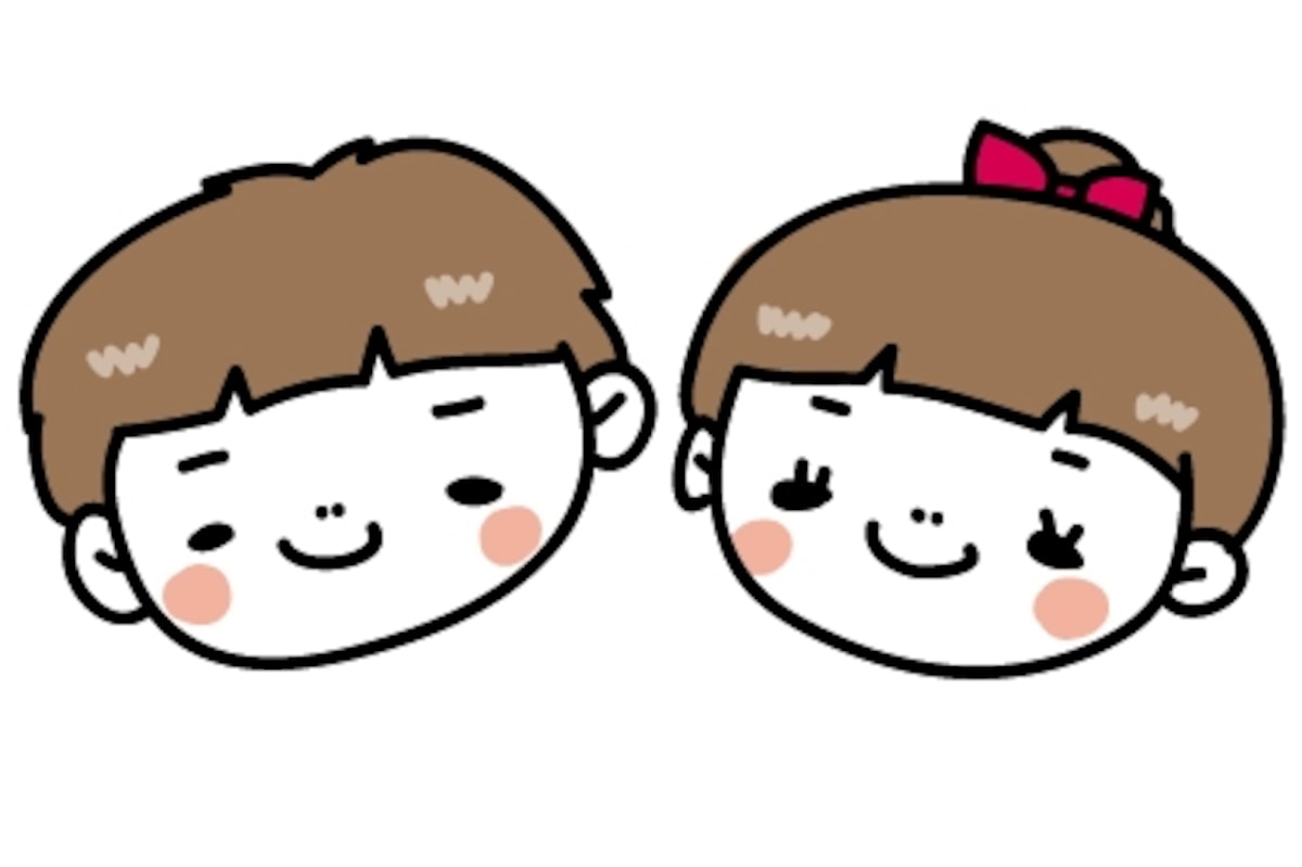 男の子と女の子　こどもの日　イラスト　カラー　かわいい