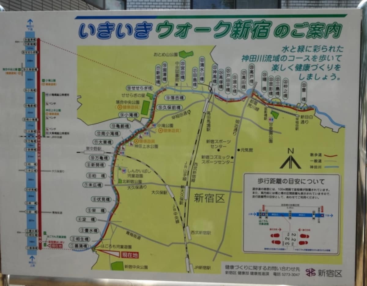 ゴール地点は早稲田
