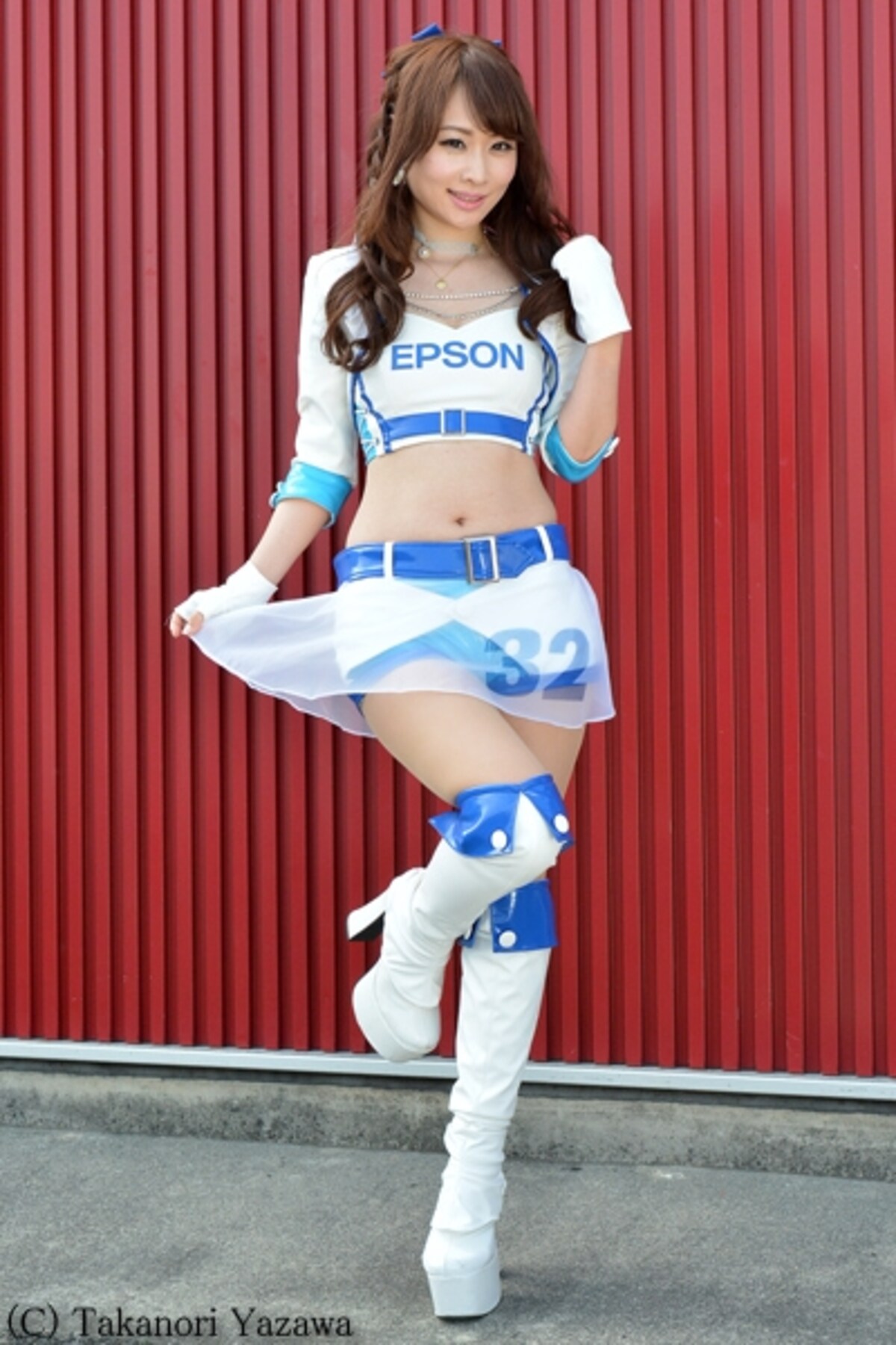 坂植由梨子／EPSON Nakajima Racing Girl
