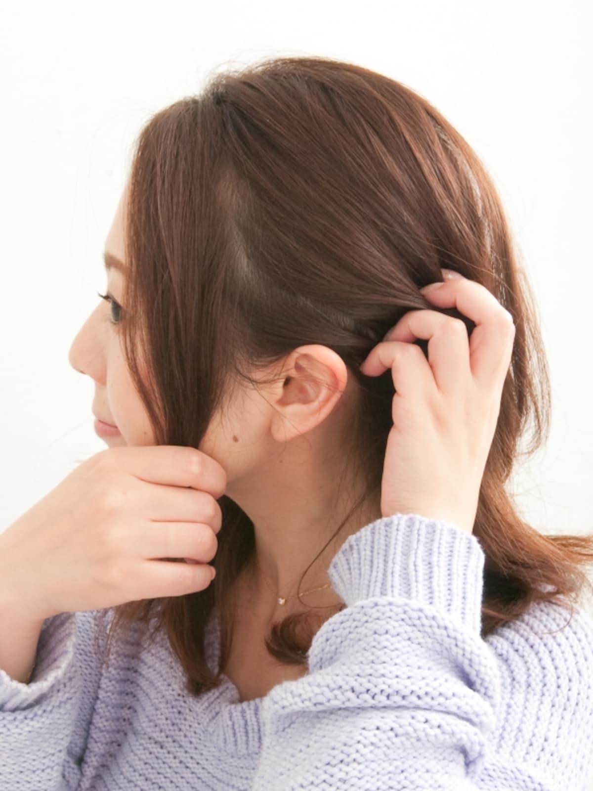 透け感が残る量にする