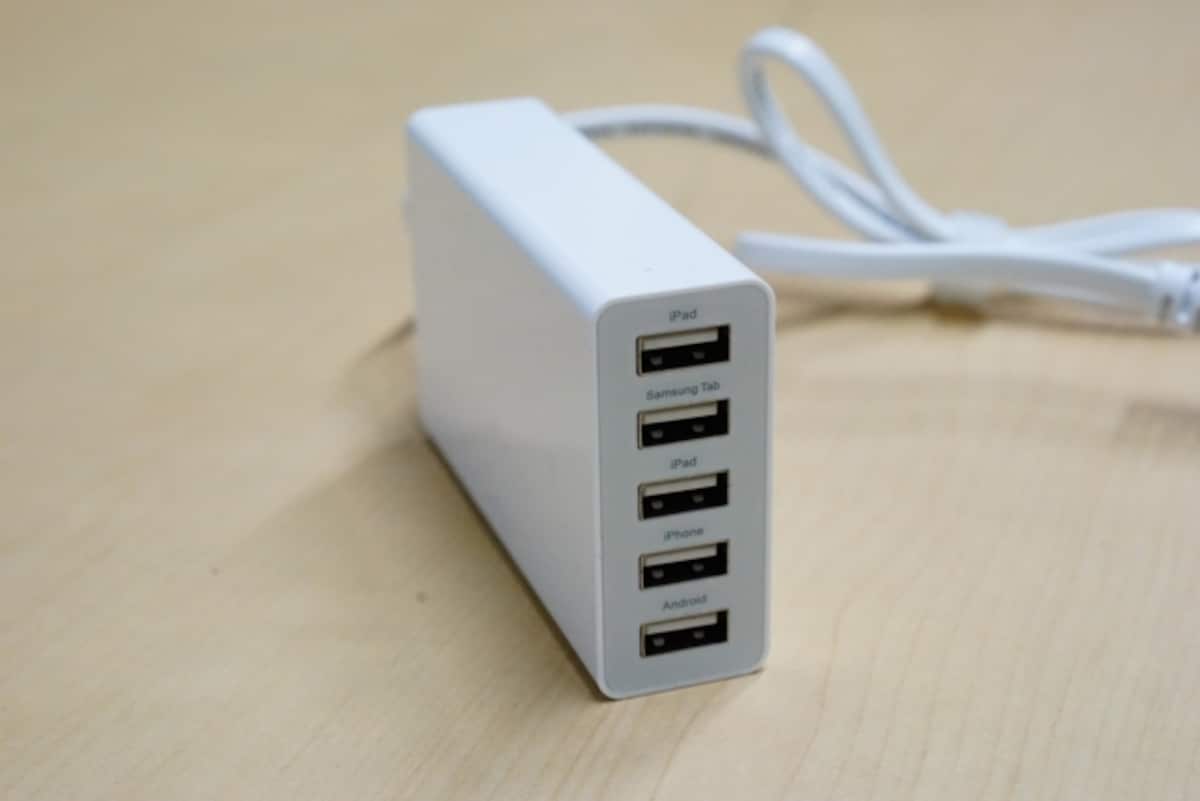 5ポートUSB充電器
