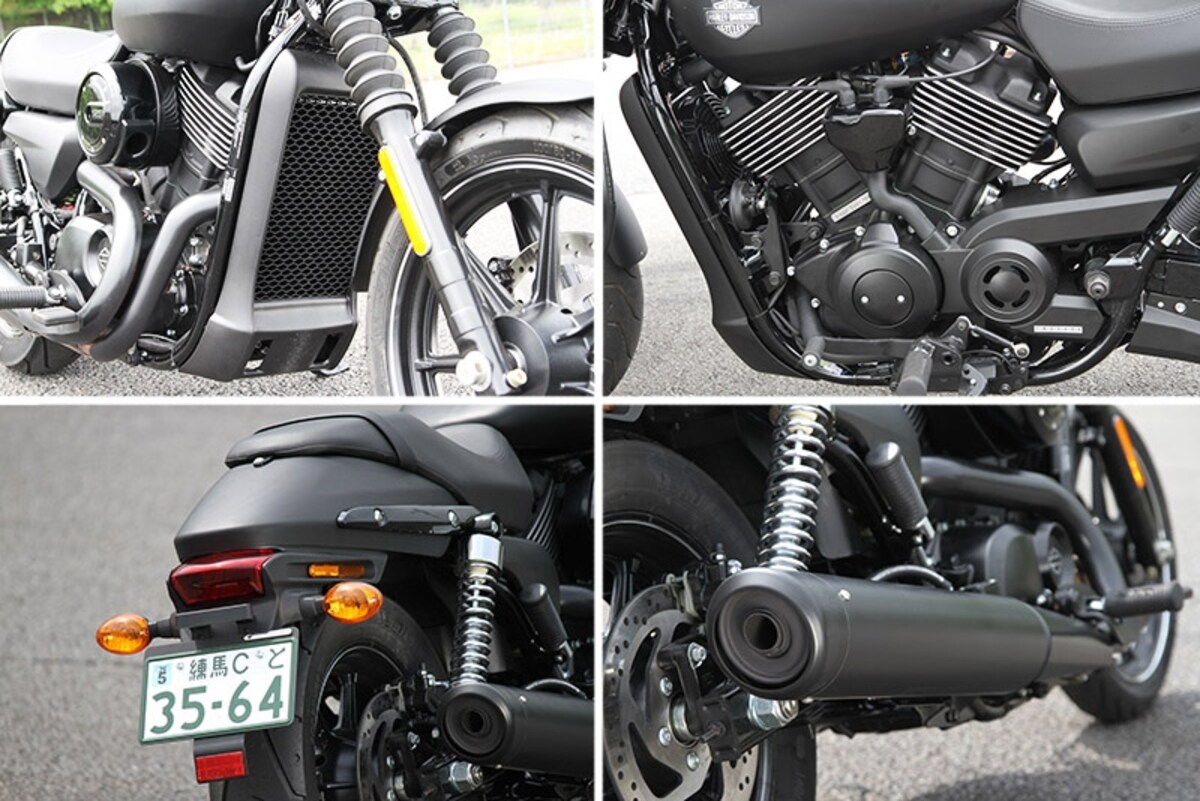 カスタムのベース車両としてのアピールをするストリート750だが、はたして……