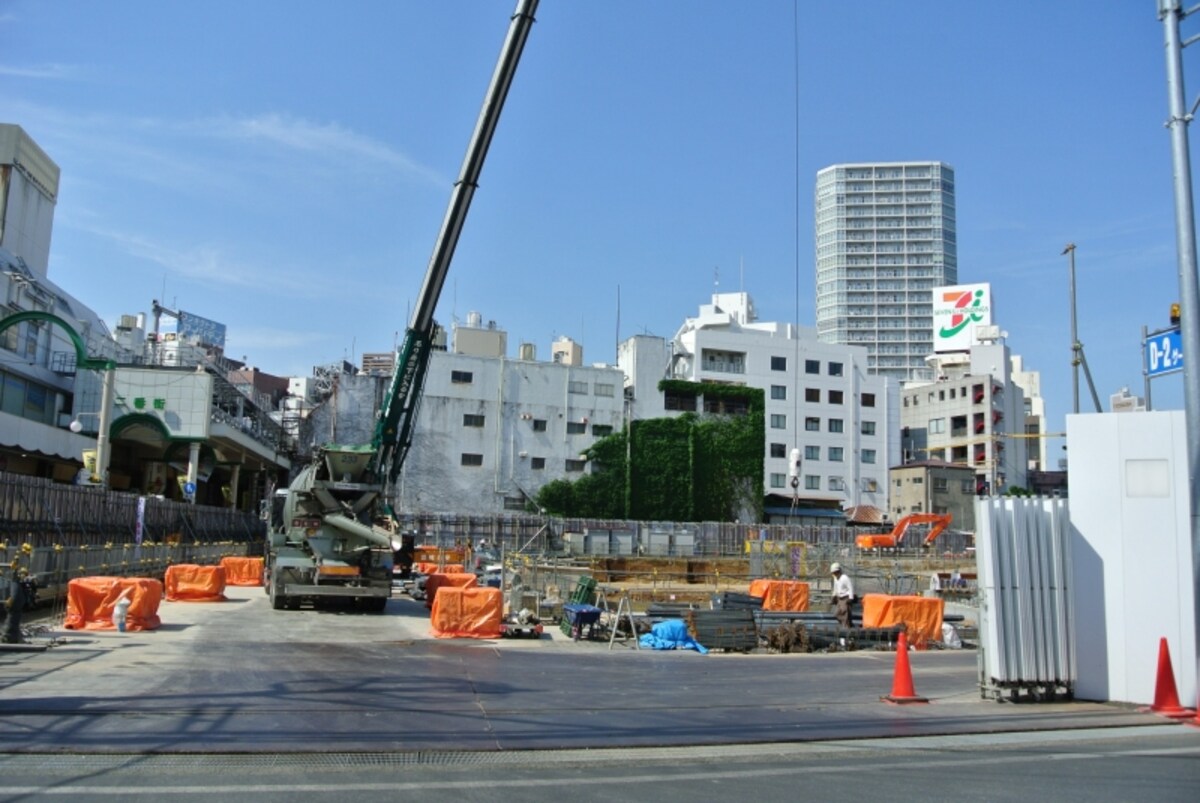 「柏駅東口Ｄ街区第一種市街地再開発事業」のタワー棟の建設地