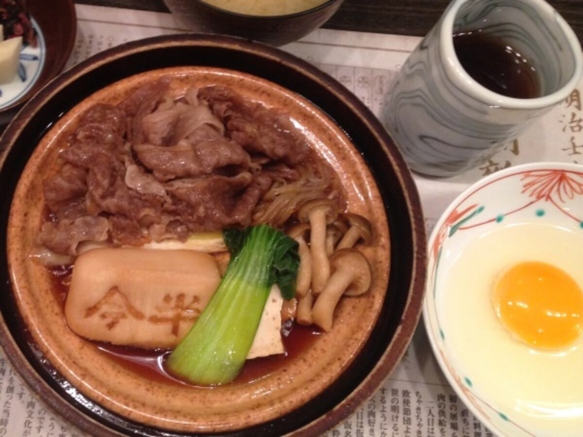 人形町今半のすき焼き弁当