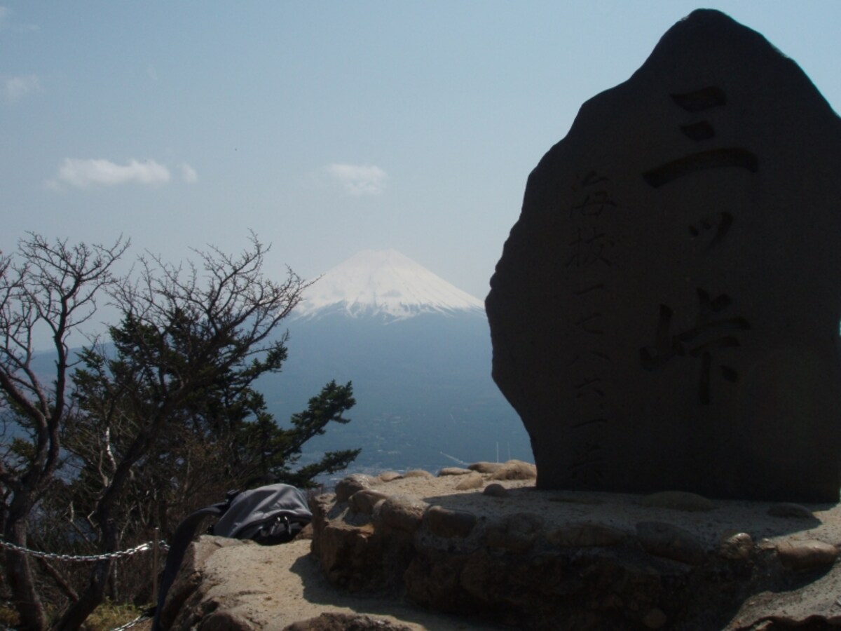 三つ峠頂上