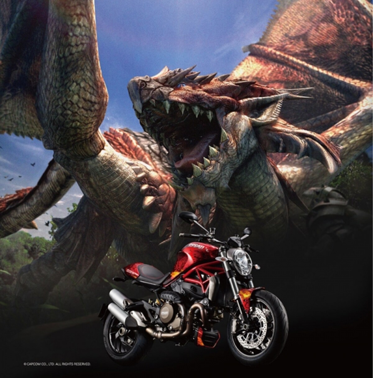 Monster1200 × Monster Hunter