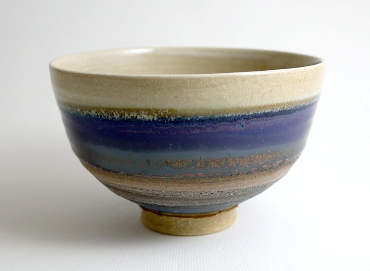 塩谷良太（茨城）　抹茶碗　2014年　陶