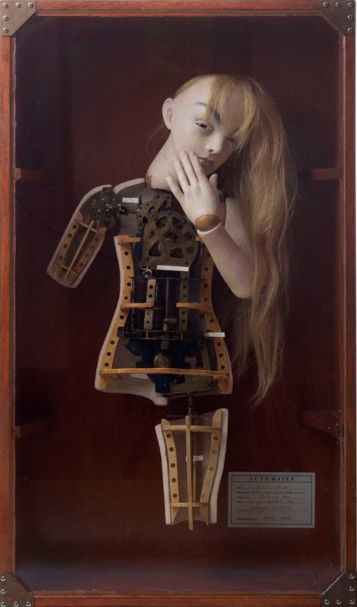 《機械仕掛の少女１》（部分）　2014年　作家蔵
