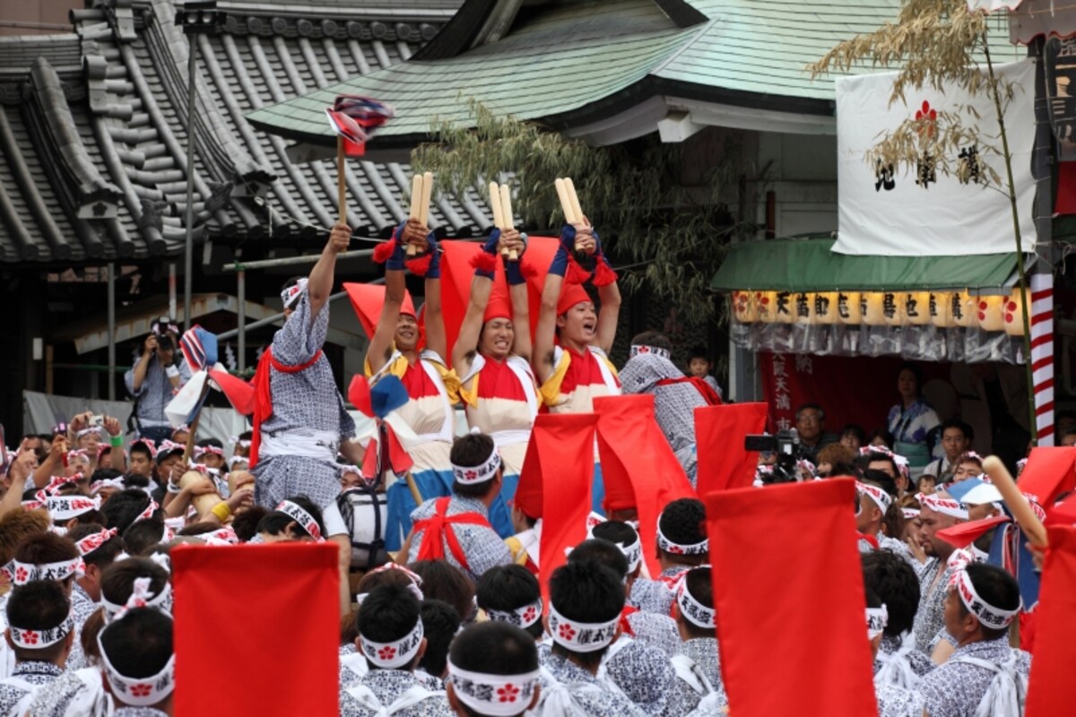 天神祭　催太鼓