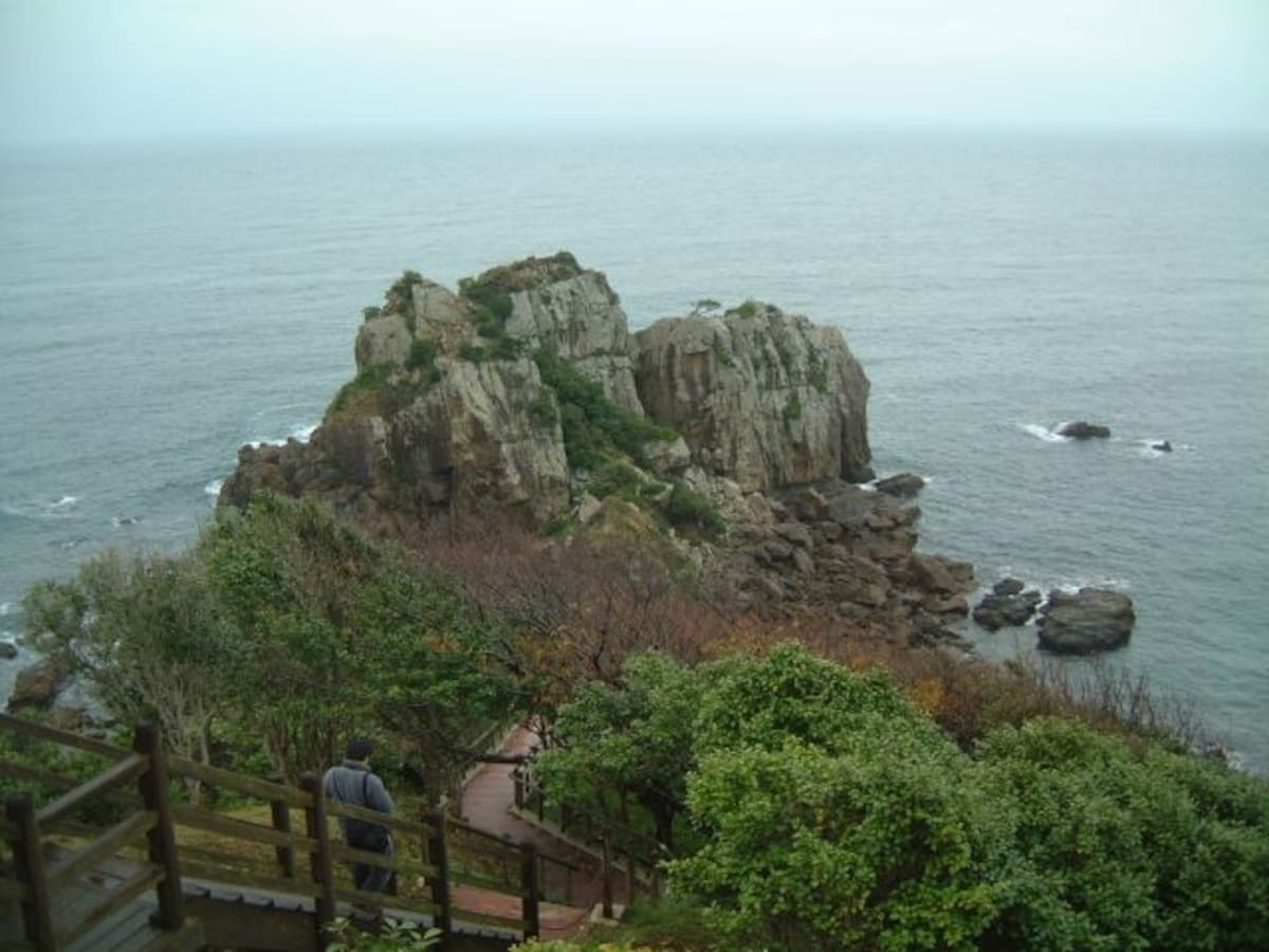天草の海(2)/鬼海ヶ浦展望所から眺める風景
