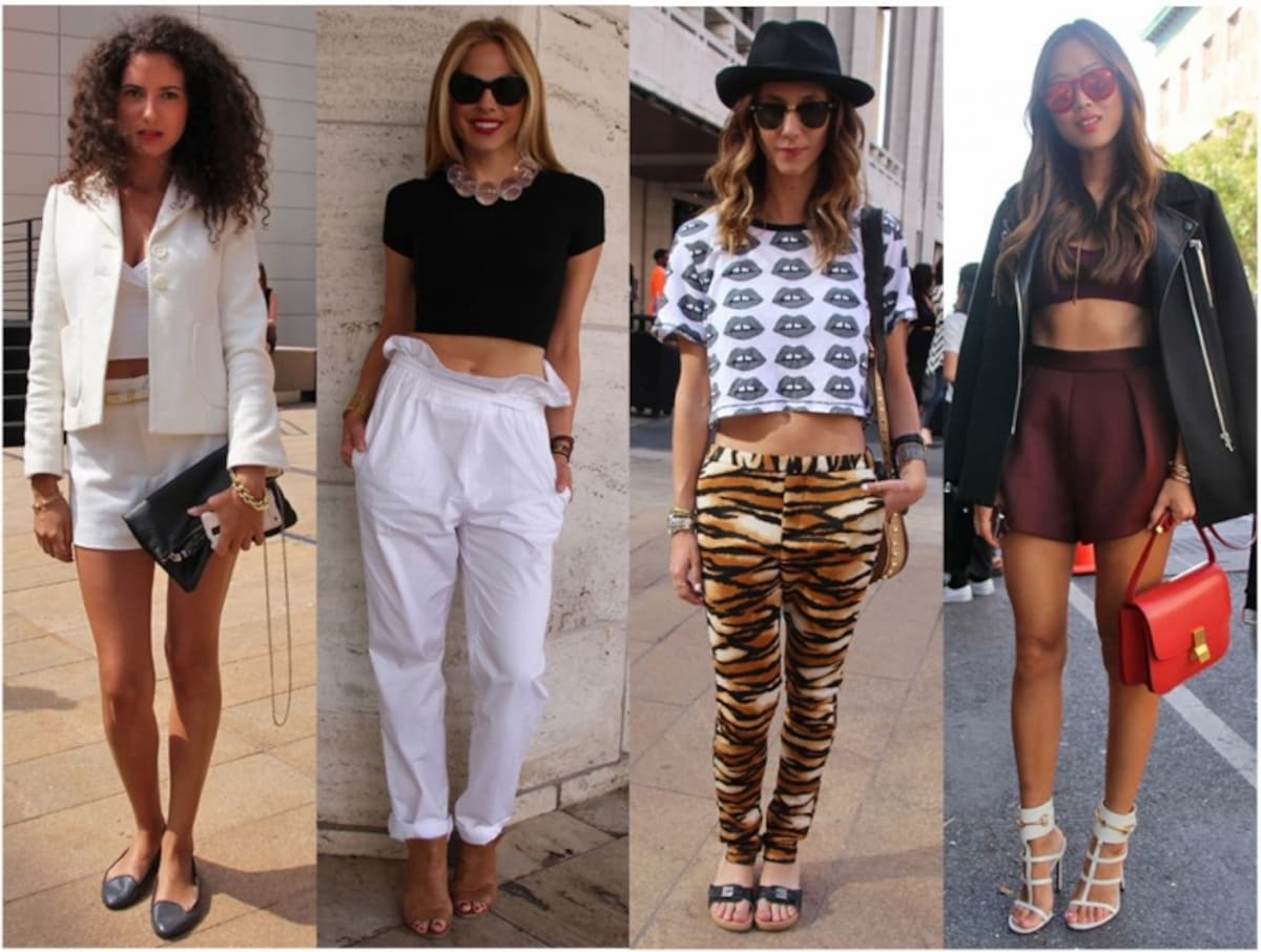 腹見せスタイル