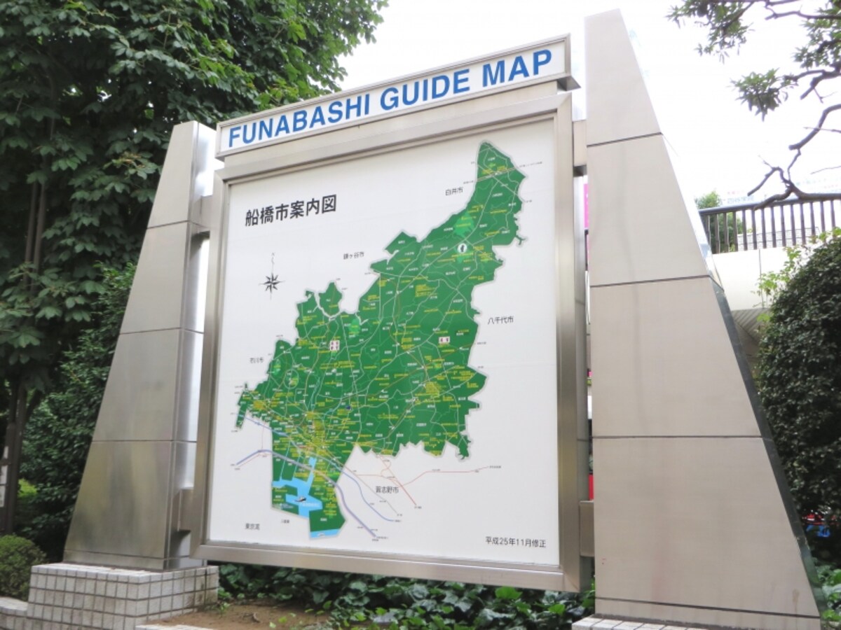 船橋市全体図