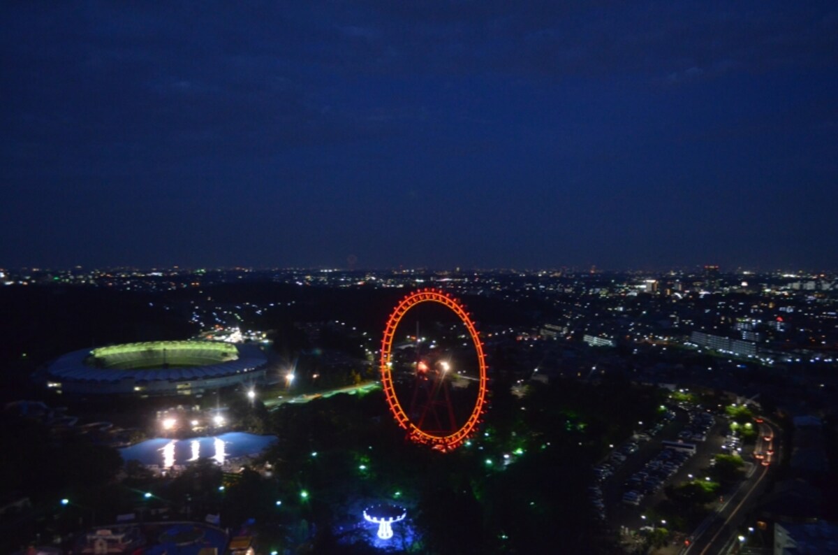 ジャイロタワーから見た夜景