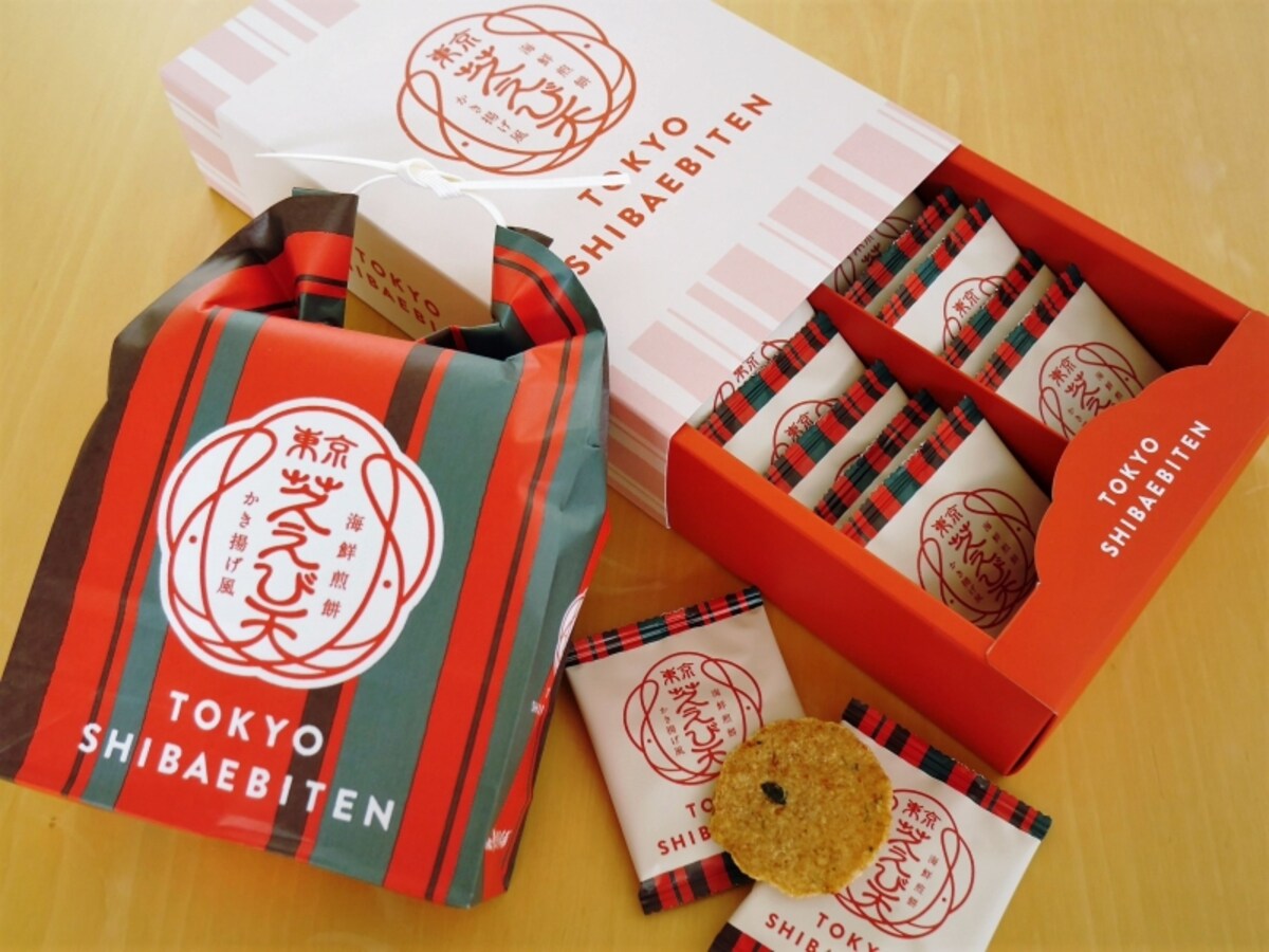 東京芝えび天　パッケージ