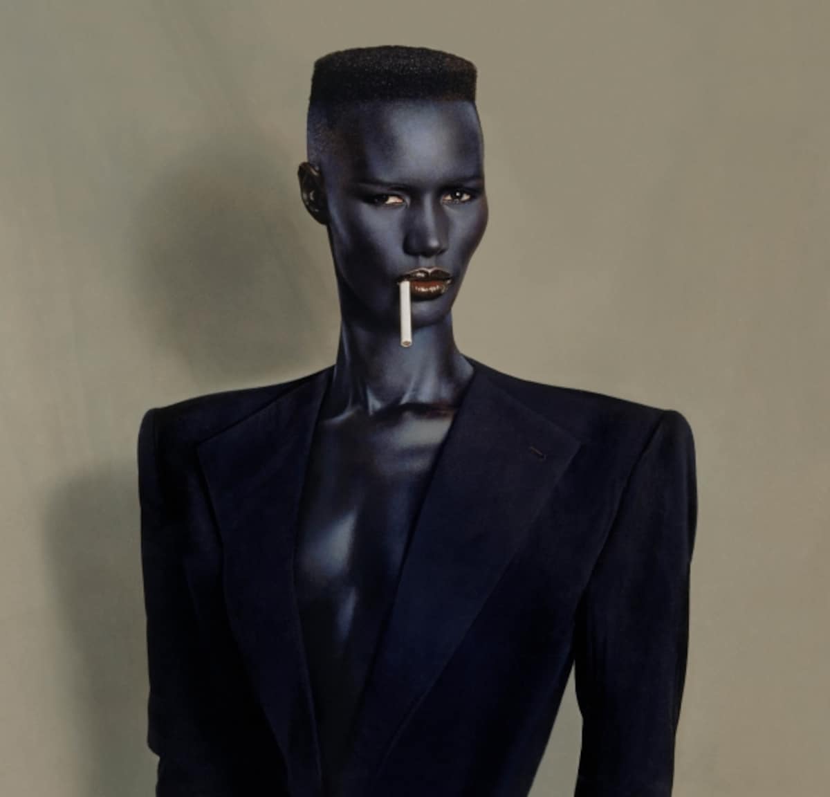 ジャン=ポール・グード 「Blue-black on brown」 ニューヨーク、1981 年
