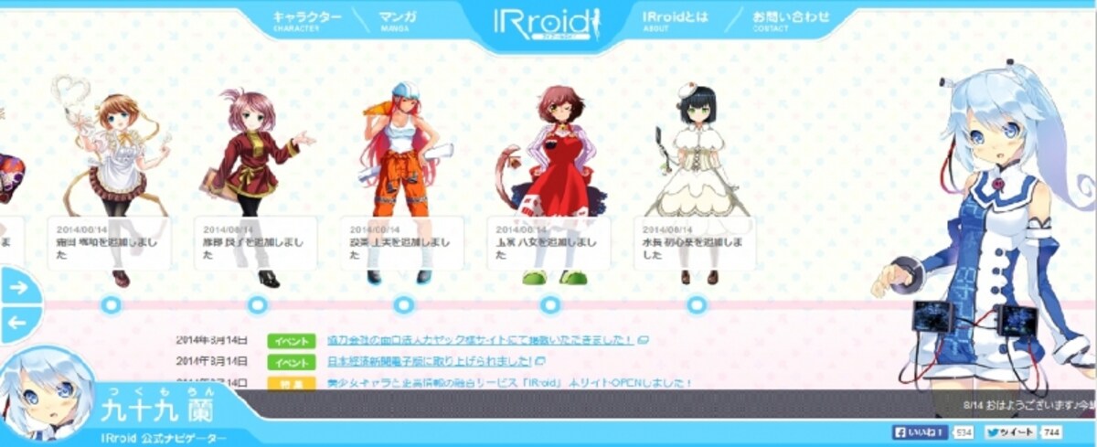 ＩＲｒoid HP