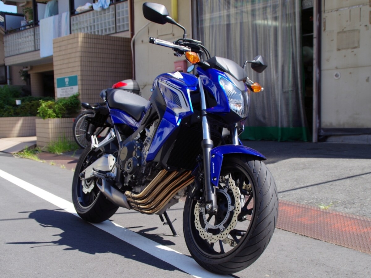 CB650Fフロントビュー
