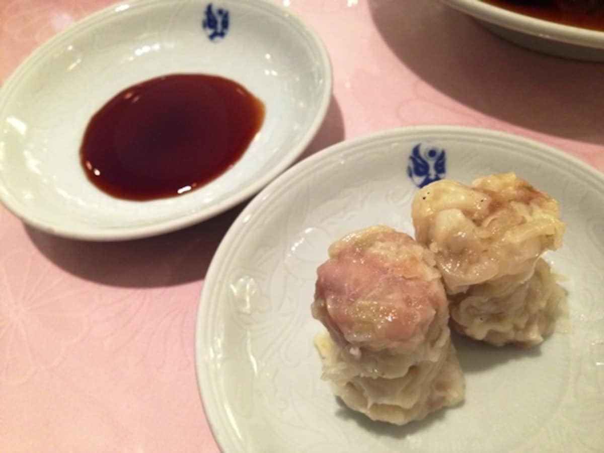 サービスの焼売（シューマイ）