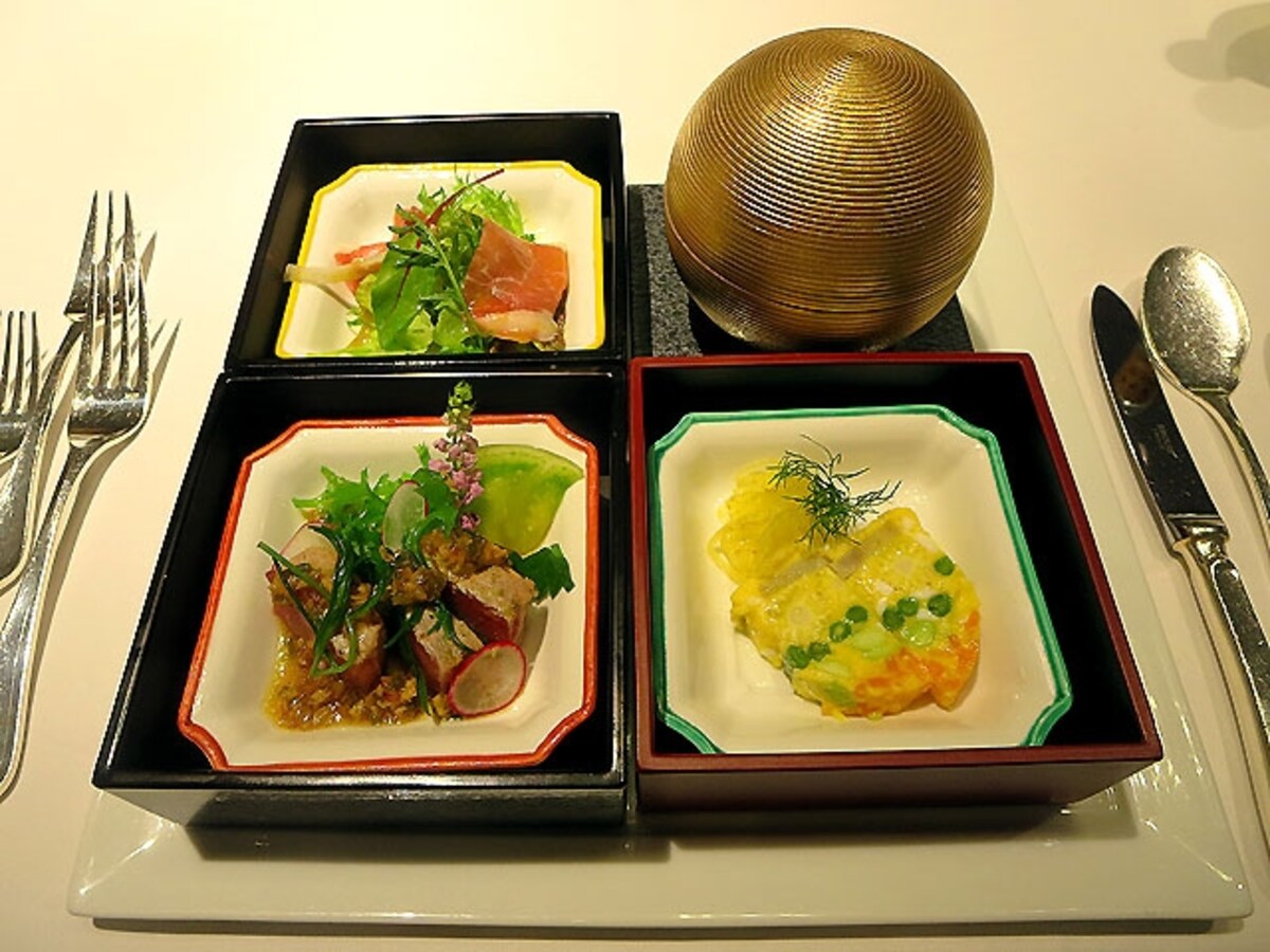 フレンチ松花堂 三種の味わい
