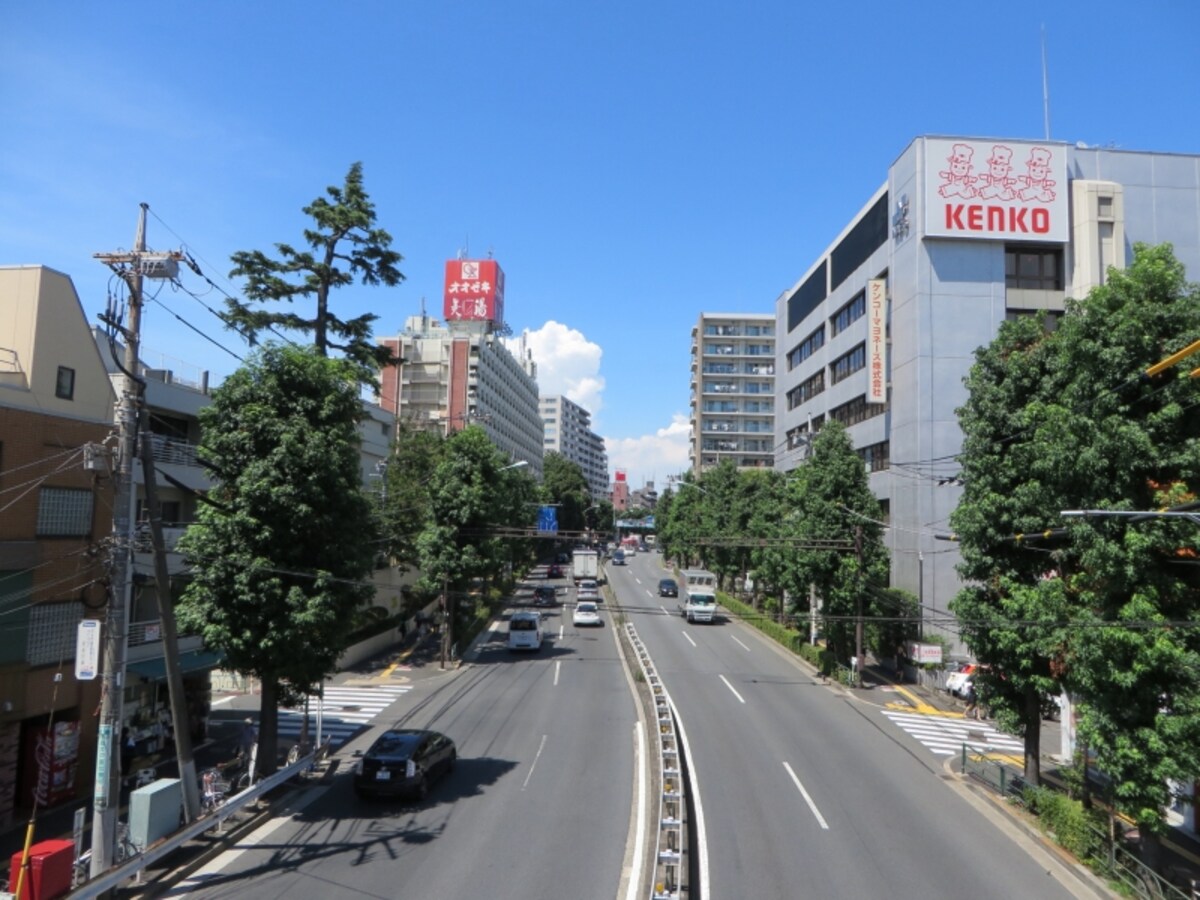 北側の風景