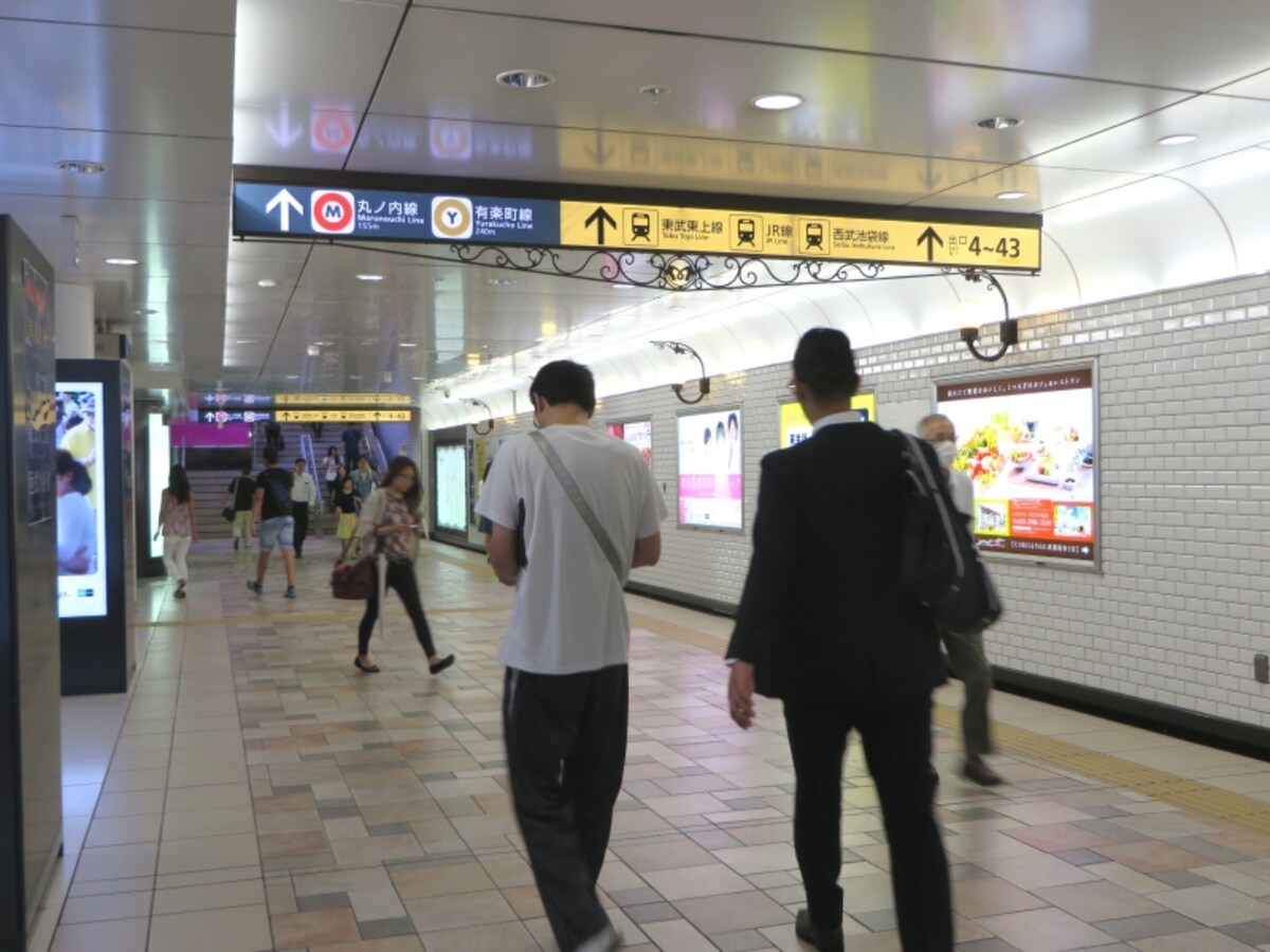 池袋の地下街