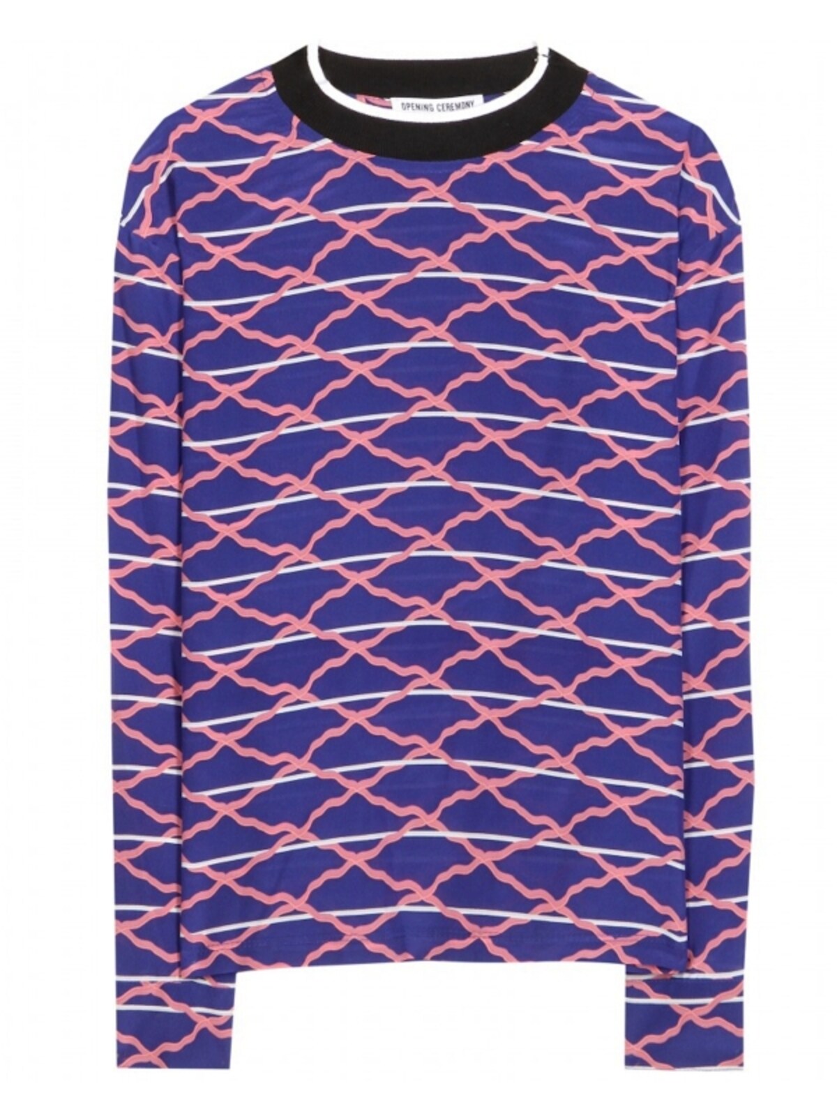 OPENING CEREMONY／Printed silk top