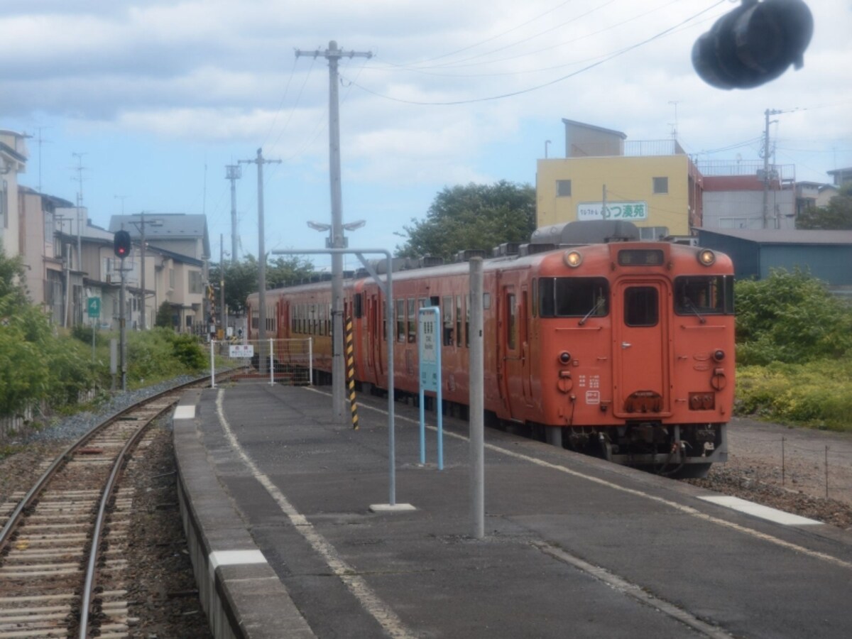 列車行き違い