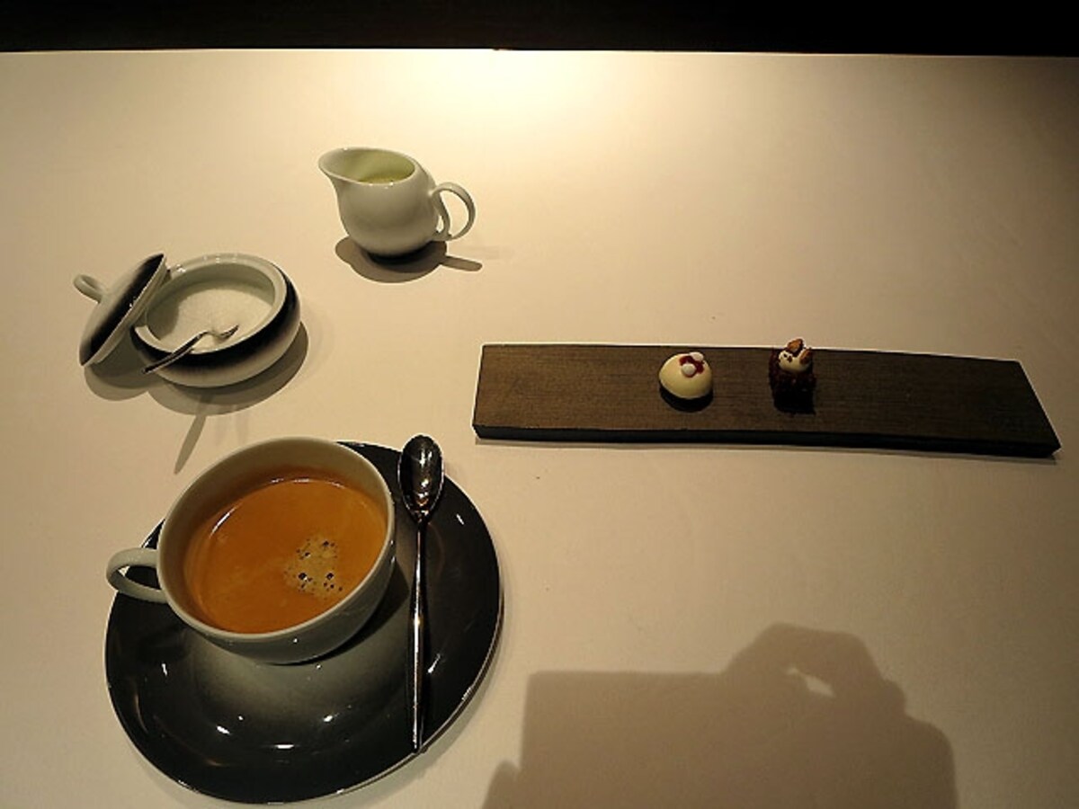 コーヒーとミニャルディーズ