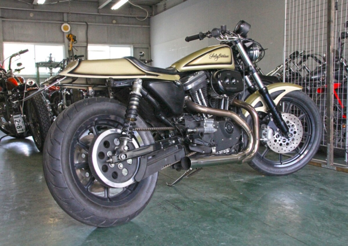 2002 XL883R / BLACK CHROME BIKE WORKS