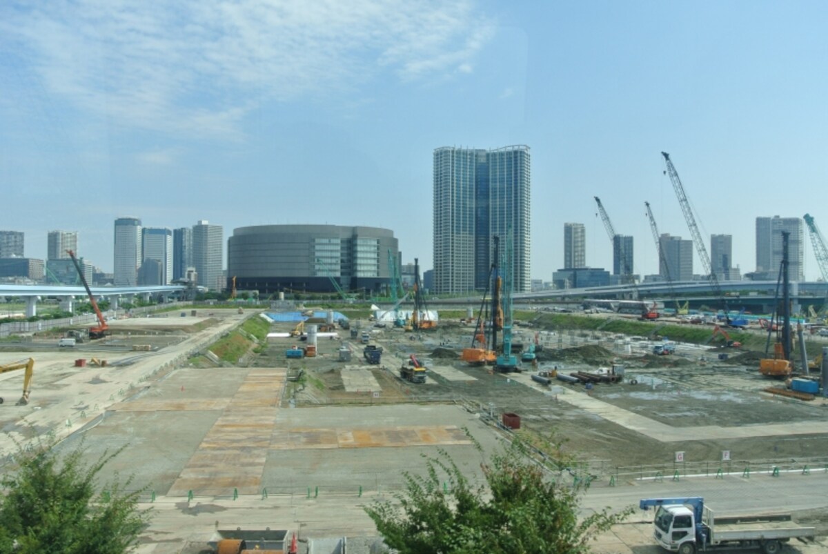 豊洲新市場の建設地