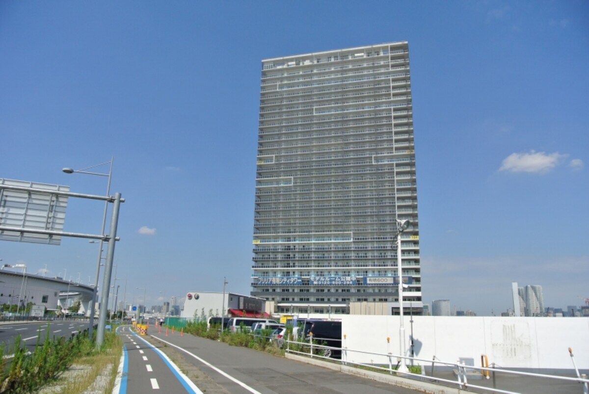 「Brillia 有明 City Tower」の建設現場