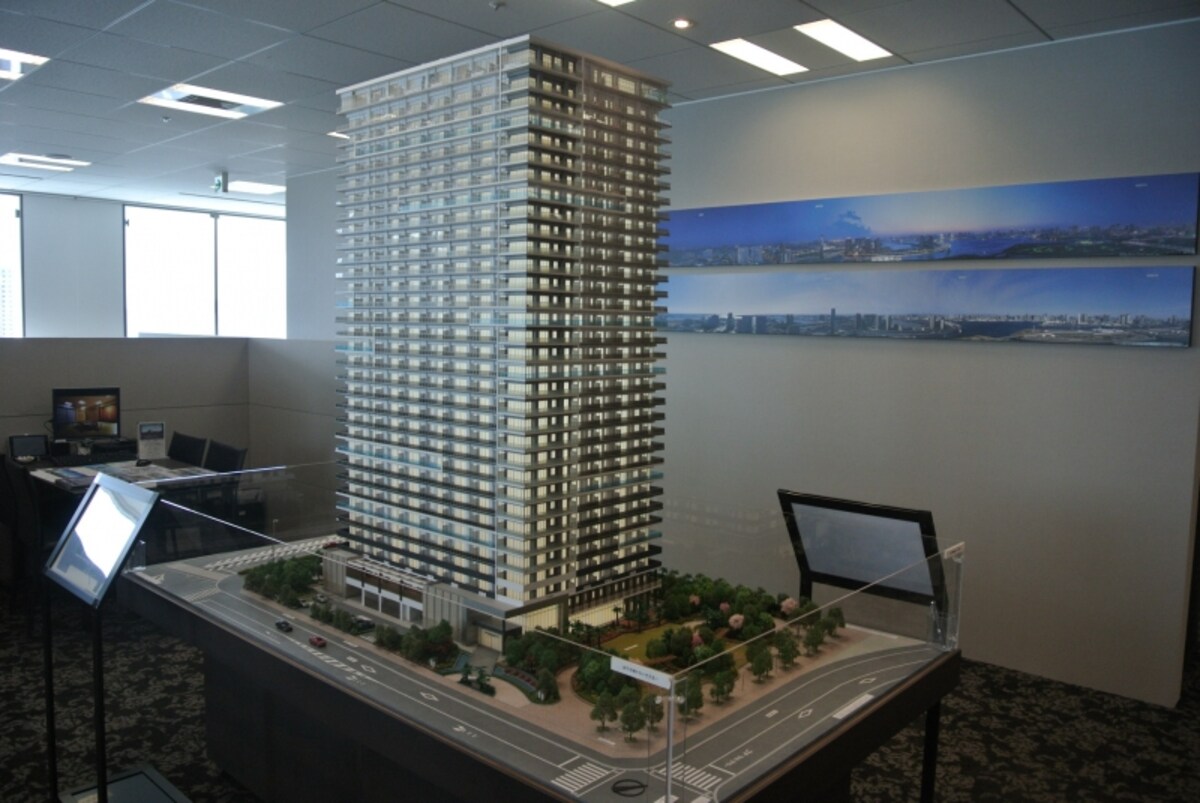 「Brillia 有明 City Tower」の完成予想模型
