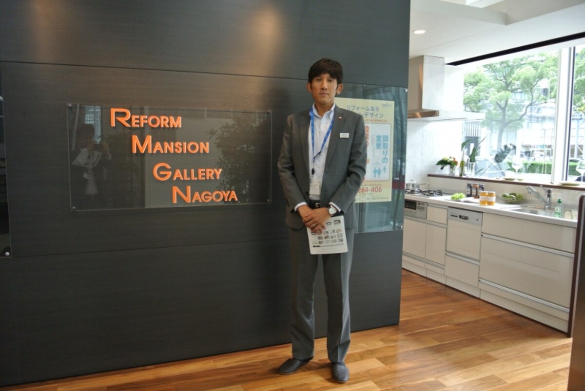 大京エル・デザインの名古屋事業所の中山所長。大手建設会社の出身