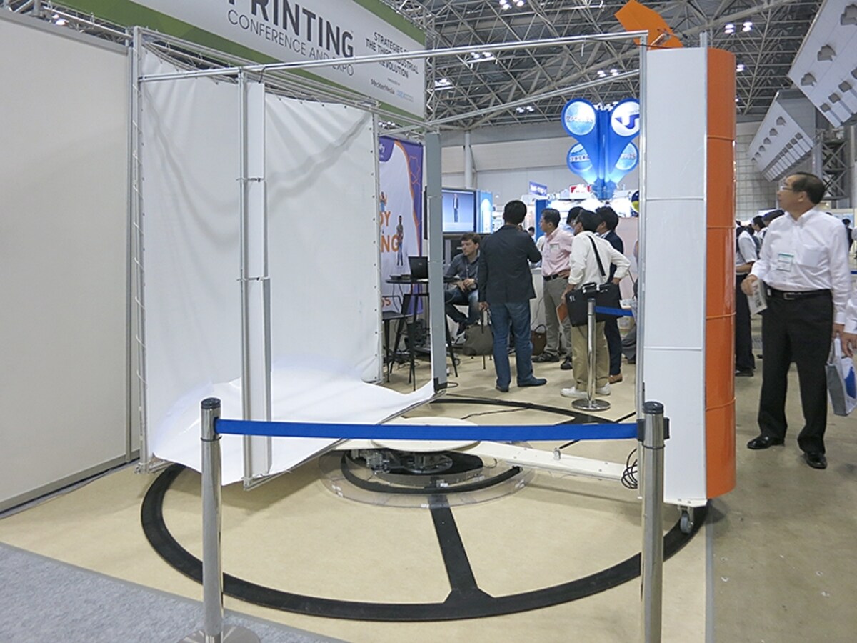 フィギュアデザイン3DMEの会場風景画像 ●クリックすると拡大します。