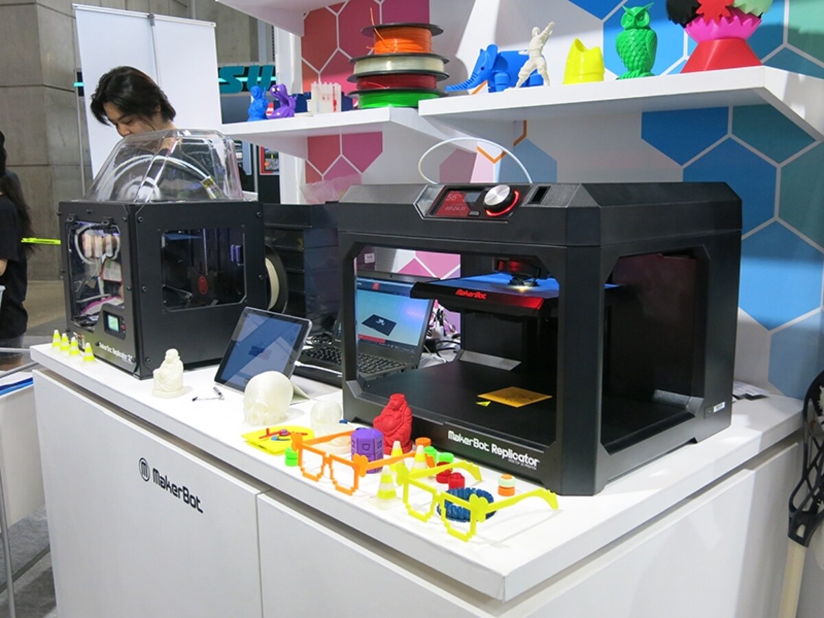 makerbotの3Dプリンターの画像 ●クリックすると拡大します。