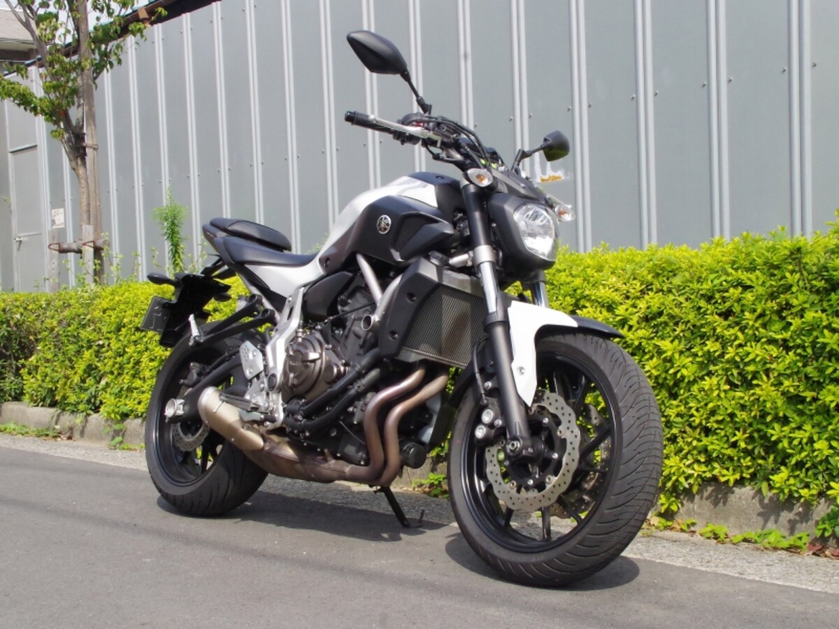 MT-07フロントビュー