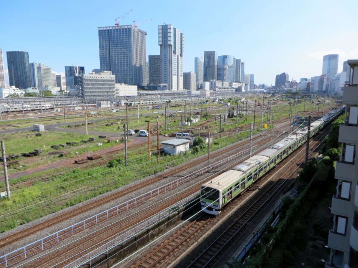 ＪＲの敷地