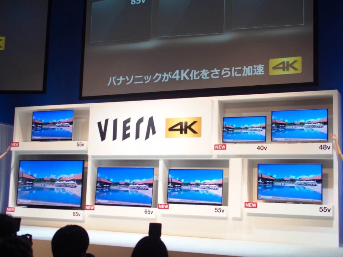 左側の4機種がAX900シリーズ、右側の3機種がAX700シリーズ