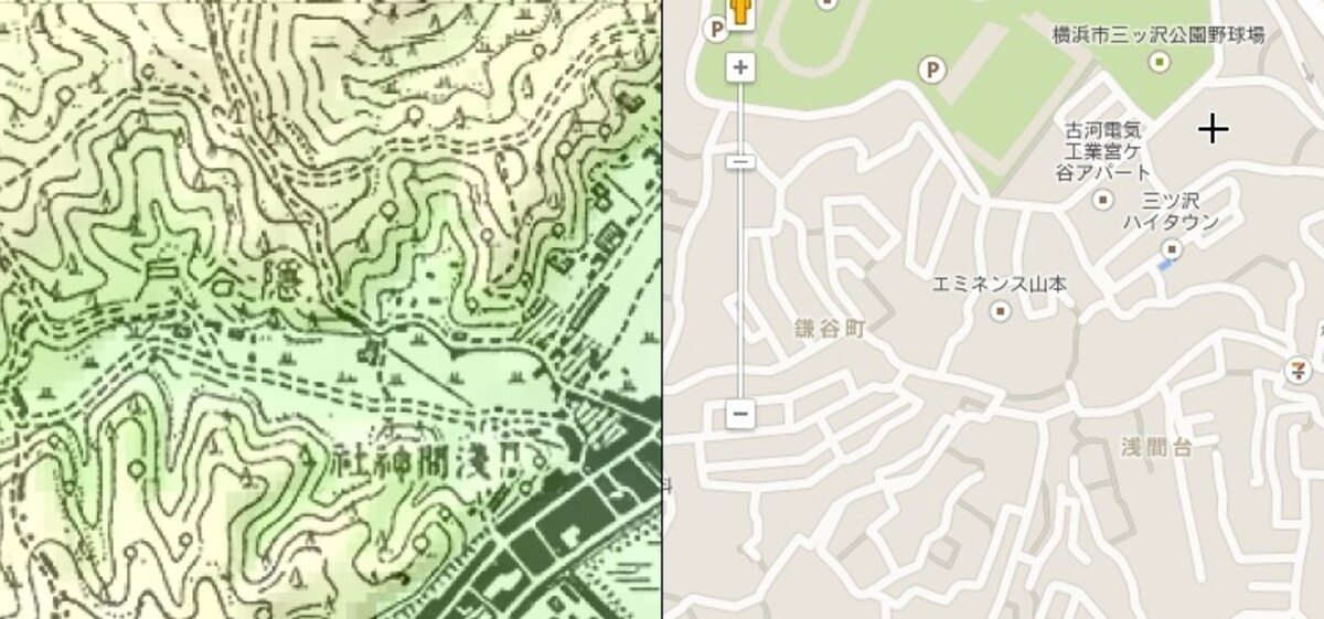 明治時代の地図