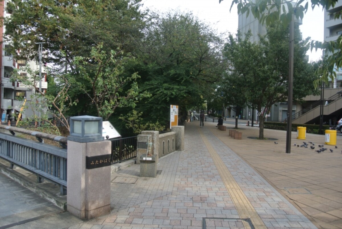 玉川上水と沿道