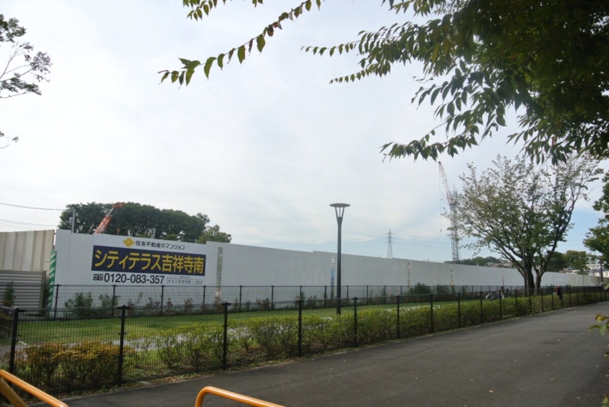 シティテラス吉祥寺南の建設地