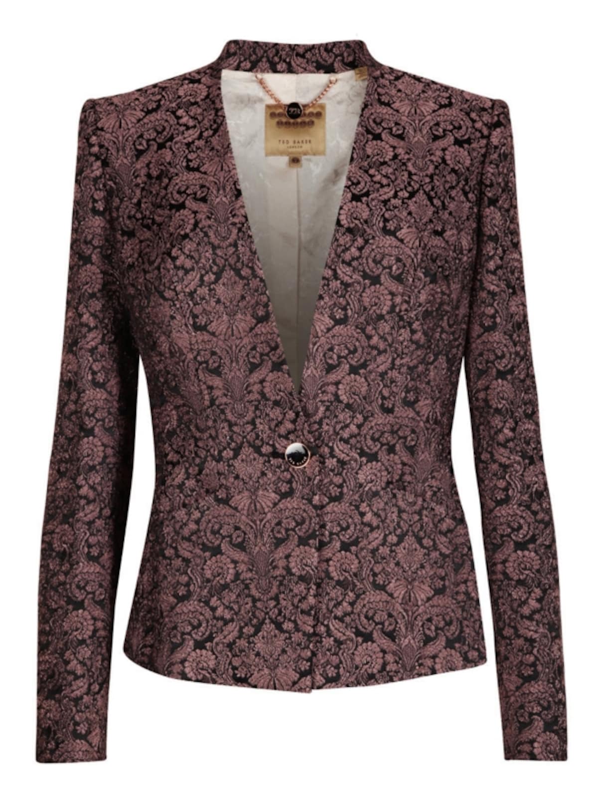 TED BAKER／Jacquard suit jacket