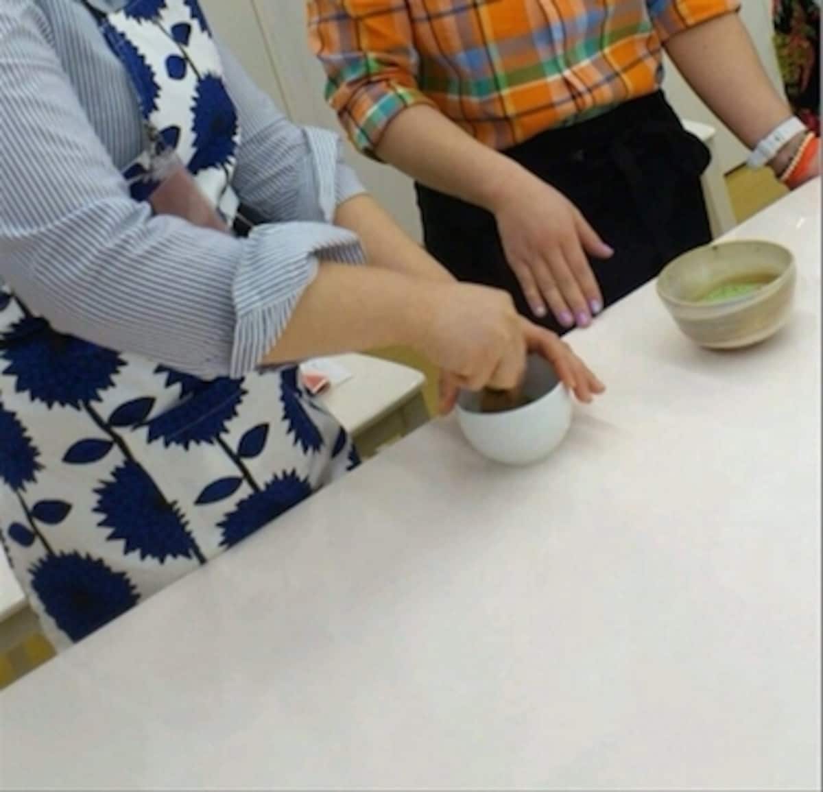 自分でも美味しい抹茶が点てられます。