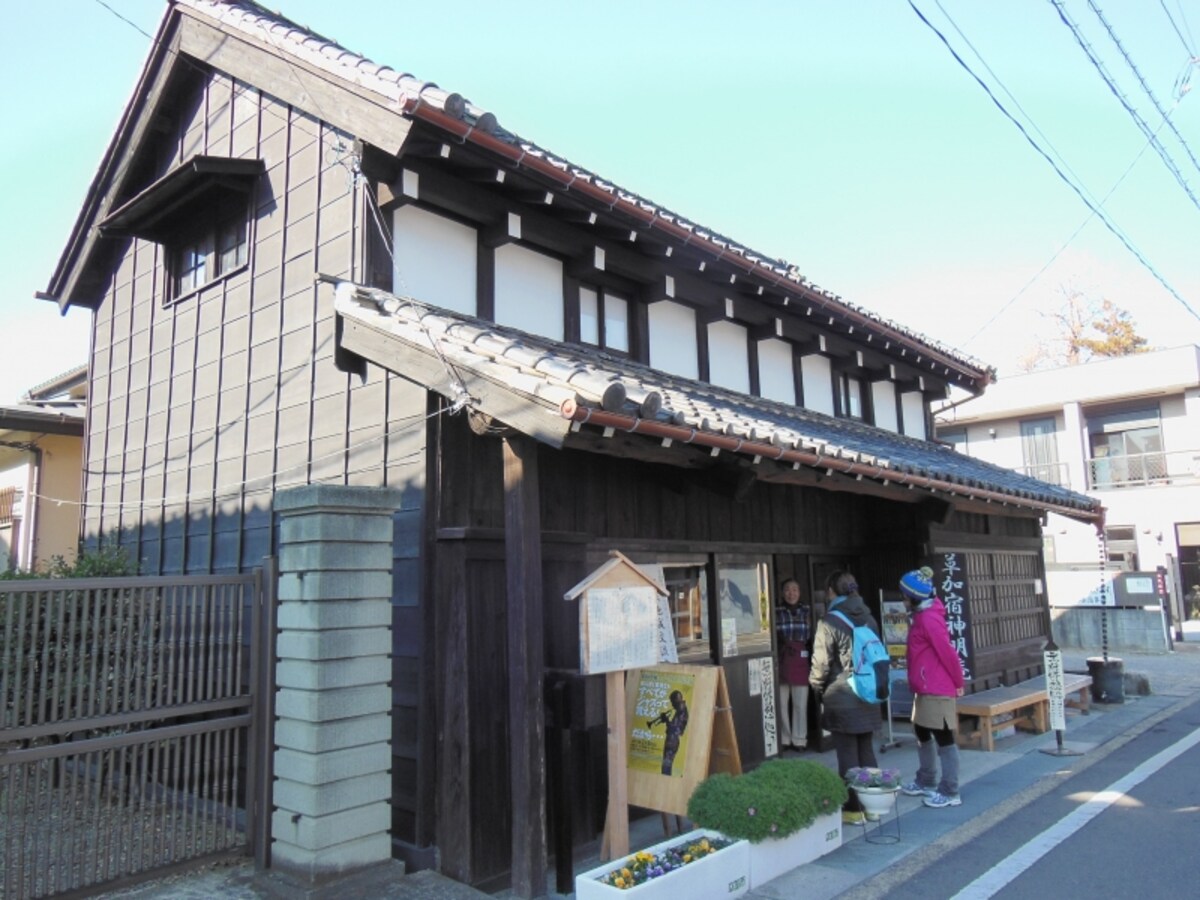 草加宿神明庵
