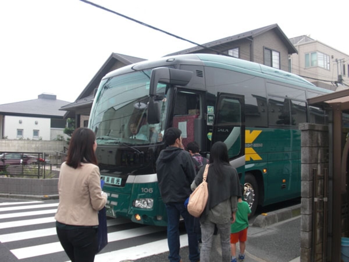 バス見学会
