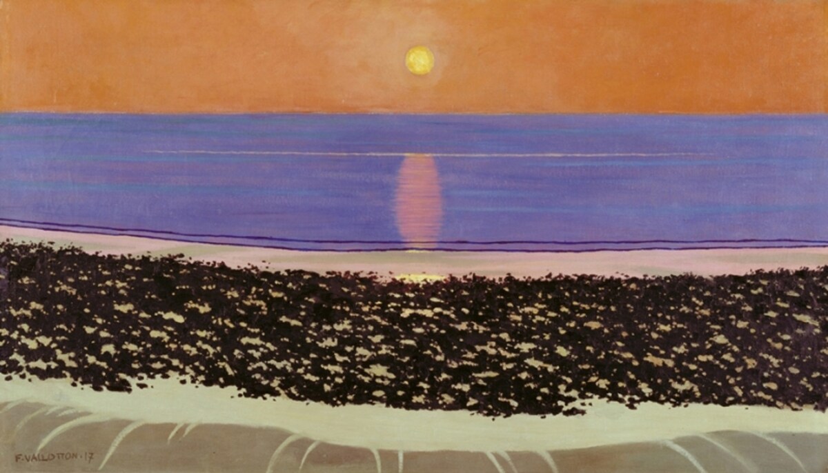 フェリックス・ヴァロットン 《日没、ヴィレルヴィル》 1917年 ?2014 Kunsthaus Z?rich. All rights reserved.