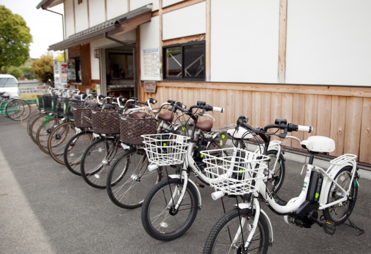 自転車なら楽チン！ 写真提供：明日香レンタサイクル